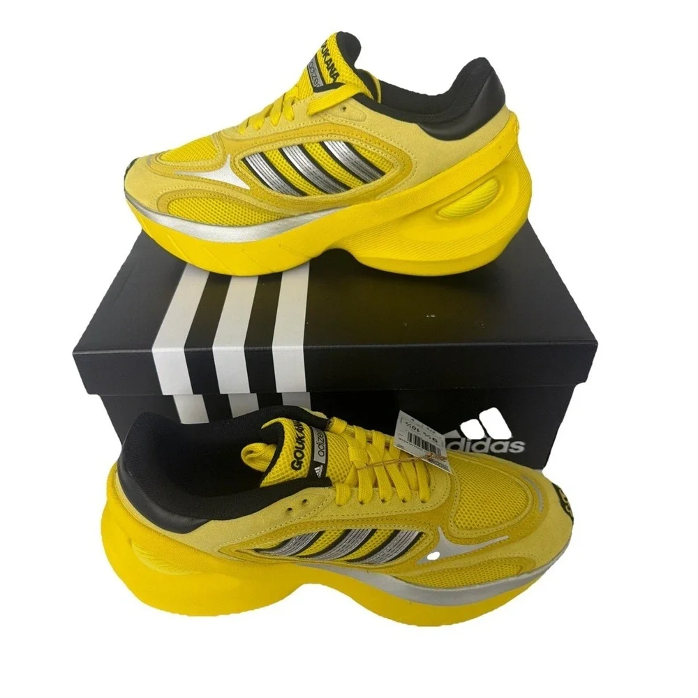 Adidas AdiZero Unisex's Goukana (Yellow/Light Yellow) 9.5 Running Shoes JP7177